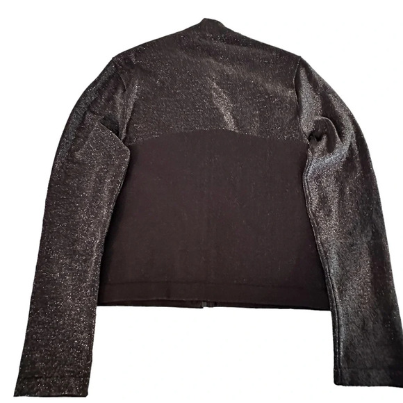 Victoria Secrets Pink Sports Glitter Full Zip Long Sleeve Jacket Top - Picture 3 of 6